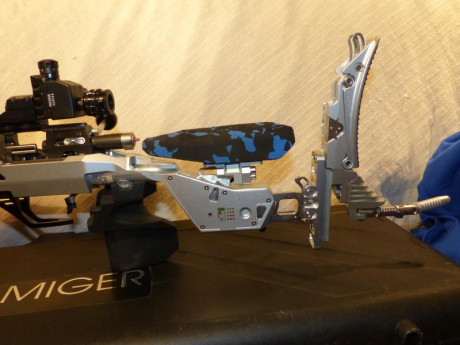 VENDO MI CARABINA DE COMPETICION   GRUNIG+ELMIGER  22
MODELO RACER CAÑON SELECCIONADO,RABERA RETURN,CULATA 11