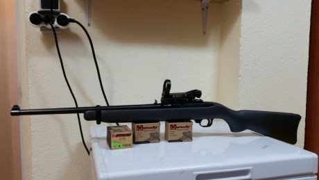 Me e echo con este arma, y mañana la voy a probar con los jabalies, nunca e usado este calibre, y mirando 61