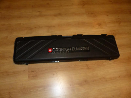 VENDO MI CARABINA DE COMPETICION   GRUNIG+ELMIGER  22
MODELO RACER CAÑON SELECCIONADO,RABERA RETURN,CULATA 50