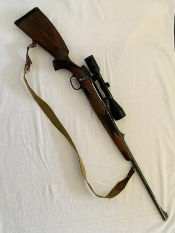 Vendo rifle Manlincher calibre 300, en perfecto estado, cañón torneado y gatillo al pelo. Incluye visor 02