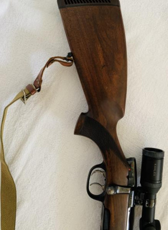 Vendo rifle Manlincher calibre 300, en perfecto estado, cañón torneado y gatillo al pelo. Incluye visor 00