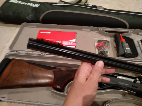 Vendo Benelli Raffaello Black Cal/ 12 cañón 71 cm. Está en un excelente estado, usada solo en 3 vedas. 41