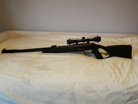 Carabina GAMO CFR IGT Whisper cal. 4,5. Estado absolutamente impecable. (Menos de 50 disparos). Con Visor 02