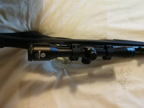 Carabina GAMO CFR IGT Whisper cal. 4,5. Estado absolutamente impecable. (Menos de 50 disparos). Con Visor 00
