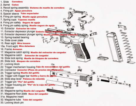 Buenas tardes compis
Me surge una duda
Las pistolas sin martillo por ejemplo una glock 17 o 26 ... como 40