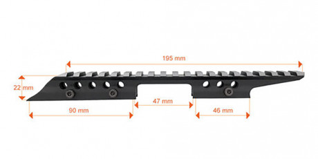 Busco sobrerail para carabina steyr lg110, 10