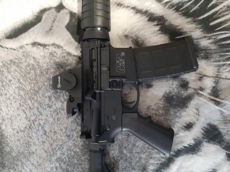 Se vende ar15 s&w mp15 calibre 300 blackout la compre nueva en mayo de este año y a tirado solo 20 01