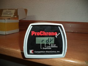   Por incomparecencia/desaparición del comprador vuelve a ponerse a la venta  

Vendo cronógrafo ProChrono, 00