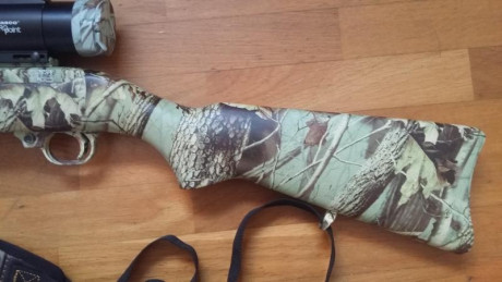 Vendo rifle Ruger Deestarker.
(cargador tubular)
44 magnum.
Camuflaje por hidroimpresión.
Visor de punto 11