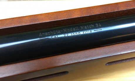 Vendo esta carabina Anschütz modelo Match 54 Cal. 22lr en excelente estado como se puede apreciar. Calidad 01