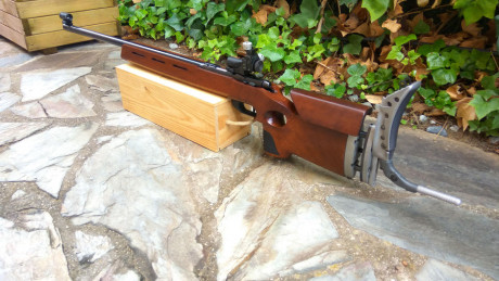 Vendo esta carabina Anschütz modelo Match 54 Cal. 22lr en excelente estado como se puede apreciar. Calidad 22