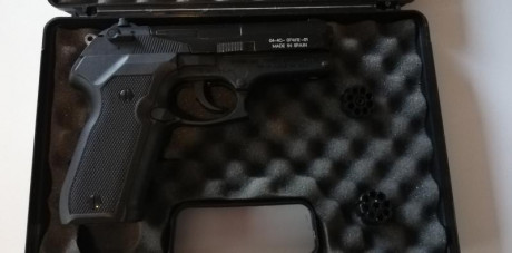 Vendo Gamo PT80 CO2 Cal .177 / 4,5mm

Dos cargadores tipo revolver de ocho proyectiles cada uno.

Con 12