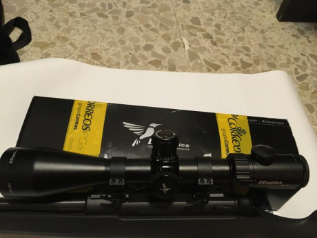 Vendo visor DDoptics 5-30X50 III generación, retícula mil-dot iluminada (se ilumina solo el dot central 02