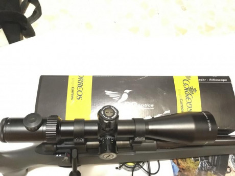 Vendo visor DDoptics 5-30X50 III generación, retícula mil-dot iluminada (se ilumina solo el dot central 00