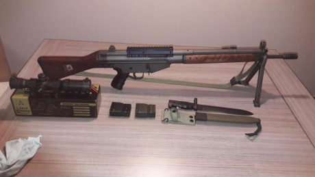 VENDIDO
RETIRAR ANUNCIO,  POR FAVOR.


Vento mi Cetme C en perfecto estado. Lo vendo porque no lo uso 01