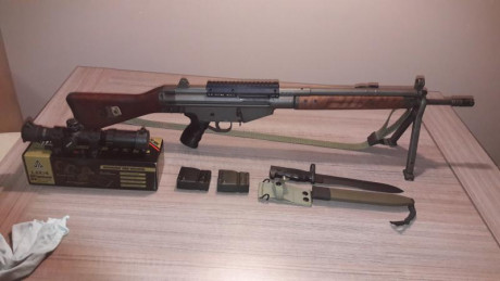 VENDIDO
RETIRAR ANUNCIO,  POR FAVOR.


Vento mi Cetme C en perfecto estado. Lo vendo porque no lo uso 00