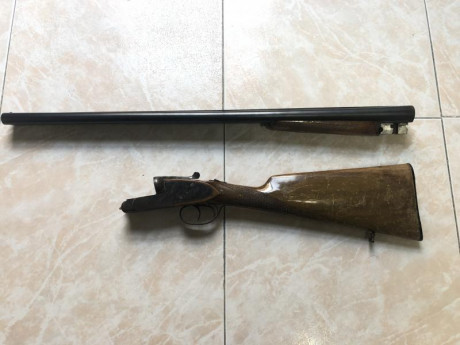 Hola, vendo escopeta paralela IRU del calibre 12  por no usarla. 50€ Murcia Telefono 686008020 48190840-7BB0-4734-AAD5-A9F35E643551.jpeg 02