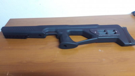 Buenas vendo culata de polimero vulcan,tengo puesta la de madera y esta no la utilizo para nada,viene 01