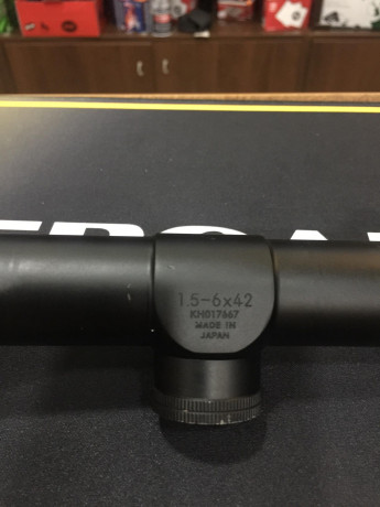 Buenas,pongo a la venta el visor de un buen amigo,es un Nikon Monarch E de 1'5-6x42,poco decir de estos 10