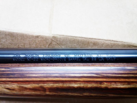 Se vende carabina marlin xt 22 vr con muy poco uso, en su caja original.
Calibre 22LR
Culata de madera 21