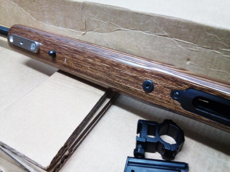 Se vende carabina marlin xt 22 vr con muy poco uso, en su caja original.
Calibre 22LR
Culata de madera 50