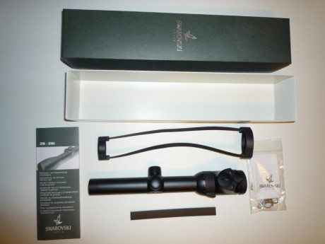 Se vende visor SWAROVSKI Z6i 1-6x24 en estado excelente (como se puede apreciar en las fotos), ya que 02