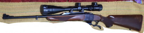 Vendo Rifle Ruger con mira 24x50 muy cuidado.

Precio  790  euros

El arma se encuentra en Madrid. Realizaría 01