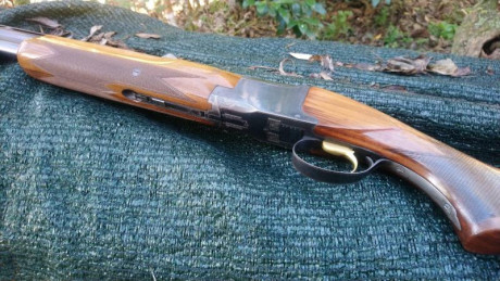 Un compañero de caza vende una escopeta Browning B25 del año 1970 con 71cm de cañón, con una y tres estrellas, 11