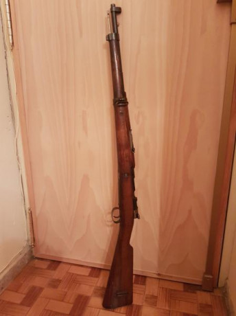 Vendo este Mosquetón M1916 en  CALIBRE ORIGINAL 7mm Mauser  (7x57), un clásico entre las armas largas 10