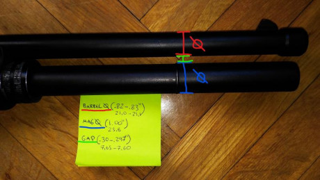 Tengo una Benelli 121M1 de 7+1 y estoy buscando un barrel clamp en condiciones. Como mi escopeta es un 00