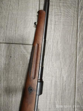 Hola.

Vendo un Mauser Uruguayo de 1937 calibre 7x57 fabricado en Brno.

NO TIENE ALZA. Tenía puesto un 11
