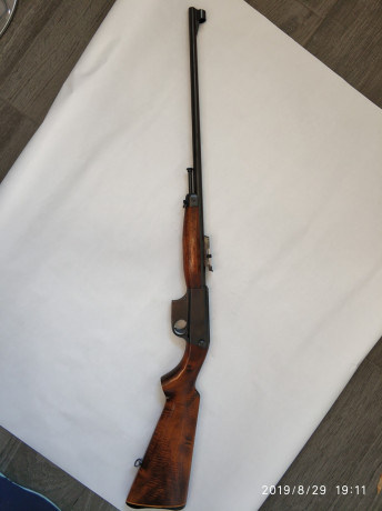 Hola. Vendo carabina Unique cal.22 por 160€. Arma de excelente calidad, bonita madera, muy precisa y en 11