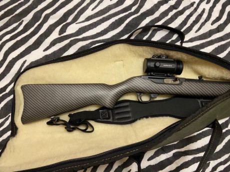 Vendo Ruger customizado y con 15 disparos REALES. Lo compré en mayo de 2018 a una persona que no lo había 12