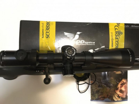 Vendo visor DDoptics 5-30X50 III generación, retícula mil-dot iluminada (se ilumina solo el dot central 11