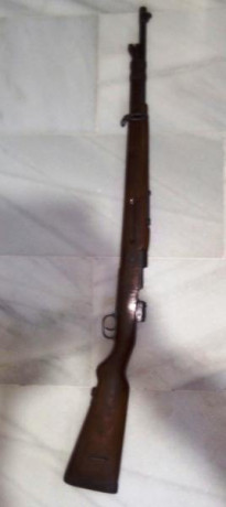 Vendo Fusil Coruña 1957 (308/7,62) con papeles. Numero fusil y cerrojo coinciden. 600 euros.
Culata acolchada. 02