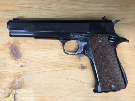 se vende pistola star a super 9 largo, la misma la vendo para costear otro proyecto, esta se encuentra 00