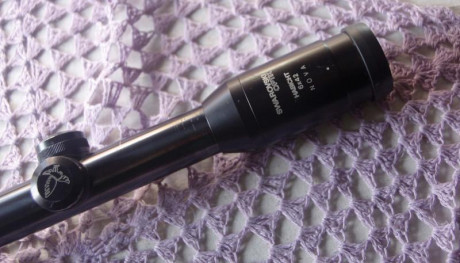 Vendo Swarovski Nova 6x42. Excelente estado, solo alguna marca de las anillas pero óptica y mecánica perfecta, 01
