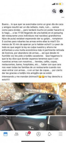 Si se cede un arma con el correspondiente papel de cesión de armas y todo legal. Si la persona a la que 80