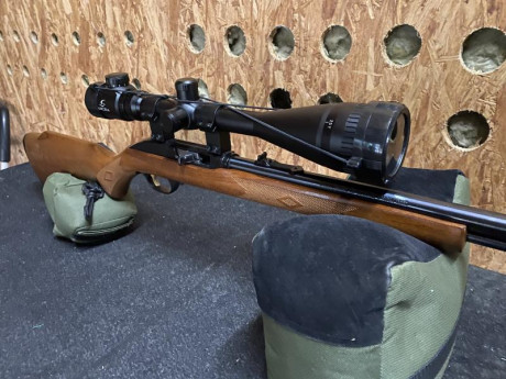  A904D638-5C9A-4600-9754-74290DCB477E.jpeg  Marlin mod-60 
Se vende carabina semiautomática Marlin, perfecto 00