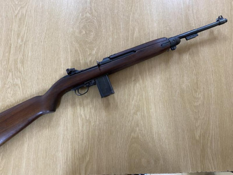 VENDIDA.carabina 30 M1 original , del año 1945. En perfecto eatado estético y de funcionamiento .Calibre 02