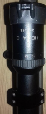 Vendo magnífico visor Khales Helia C 3-12 X 56, está montado en un weatherby vanguard que también está 00