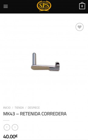 Buenos días.

Hace unos.meses compré una Norinco NP29 de 2 mano y estoy teniendo problemas con la retenida 40