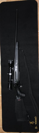 Un amigo me ha pedido que le ponga el anuncio. Vende su bergara b14 sporter culata sintetica negra, calibre 00