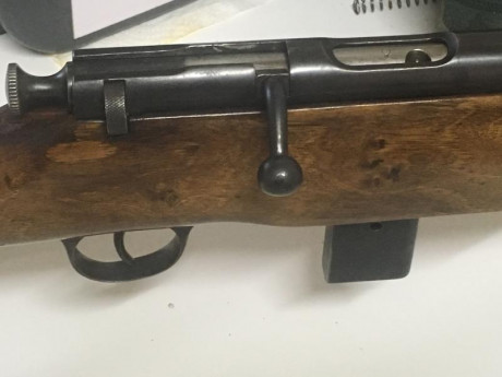 Vendo o cambio por rifle, carabina Onena del 9 Largo en buen estado.
Precio 300 gastos por cuenta del 120