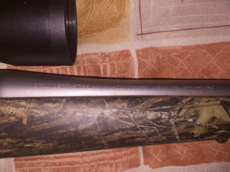 Un amigo vende esto:

Se vende Browning Mountain Titanium en calibre 300 WSM.
Rifle muy ligero, pesa 2,6 10