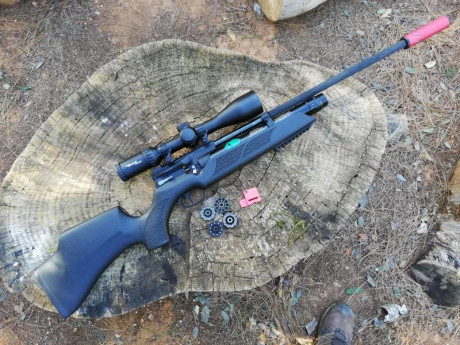Para financiar nuevo capricho, pongo en venta mi Weirauch HW110 calibre 5.5, comprada en Armería Ayala. 01