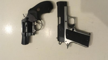 - Compro pistola subcompacta tipo Glok 26, S&W MP shield, Whalter PPS...

- O revolver de 2" 50