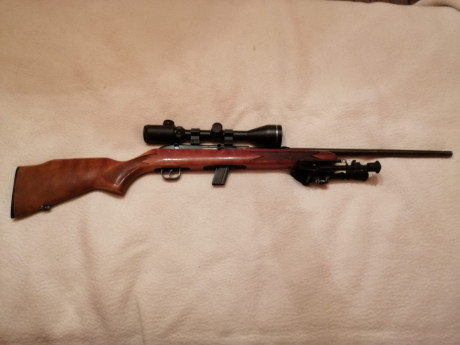 Un amigo me ha pedido que le ponga a la venta su Rifle de cerrojo Santa Barbara, para mas información 02