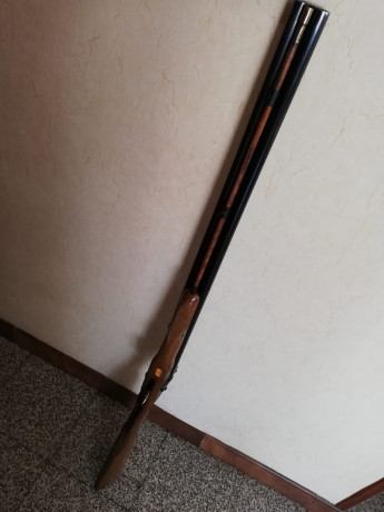 Buenas noches.
Cambio rifle de avancarga, en perfectas condiciones, marca DIKAR, calibre 50, cañones estriados, 02