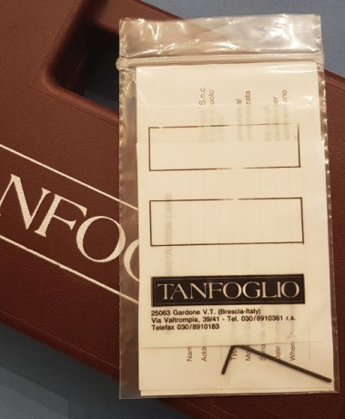 A la venta pistola Tanfoglio modelo Force 22 L, el arma pertenece a mi mujer que se apuntó a lo del tiro 02